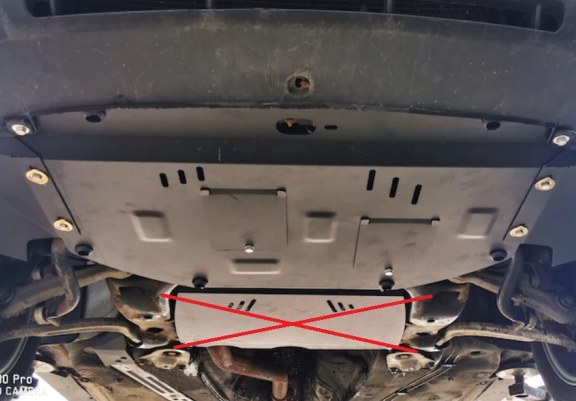 Protetor de Carter de aço VW Passat B5