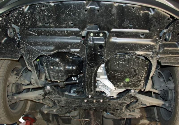 Protetor de Carter de aço Toyota Corolla Verso