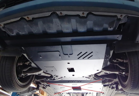 Protetor de Carter de aço Toyota Corolla Verso