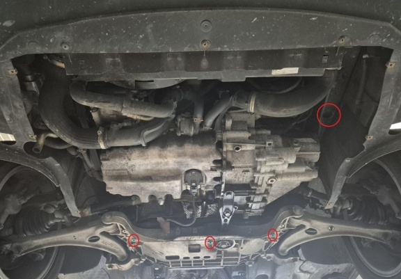 Protetor de Carter de aço Seat Alhambra