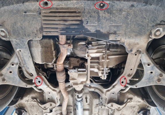 Protetor de Carter de aço Hyundai Tucson