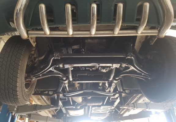  Protetor de caixa de velocidades de aço  Mercedes ML W163