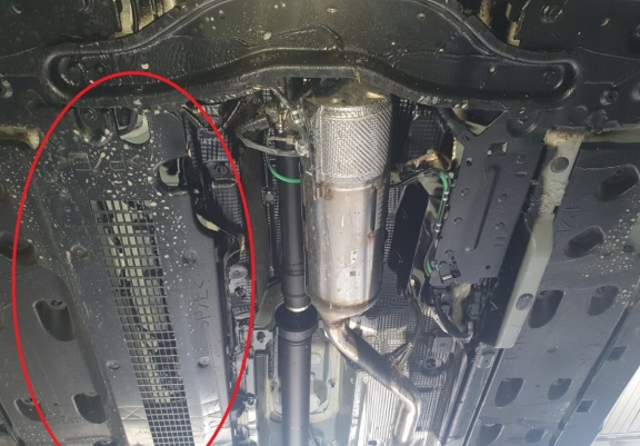 Protetor de aço para DPF Dacia Duster