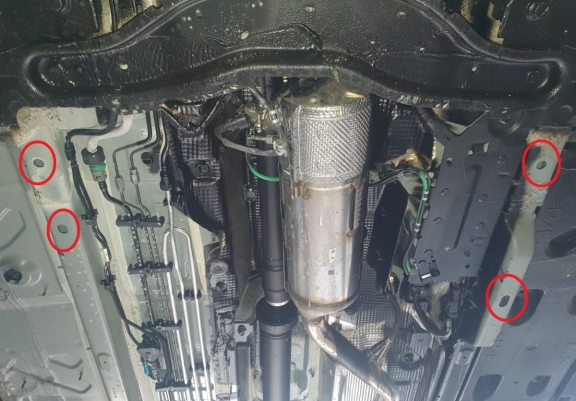 Protetor de aço para DPF Dacia Duster