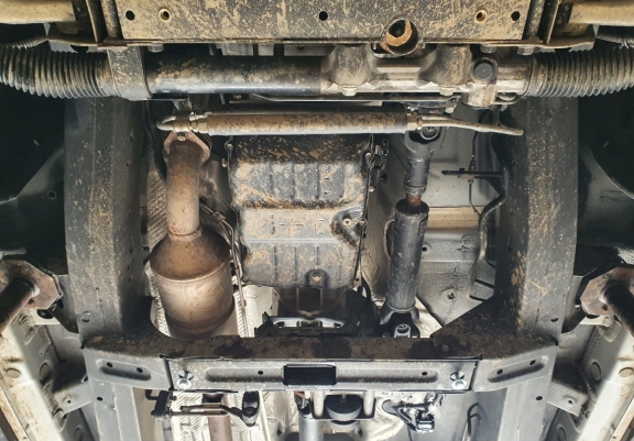  Protetor de caixa de velocidades de aço Ssangyong Musso Grand