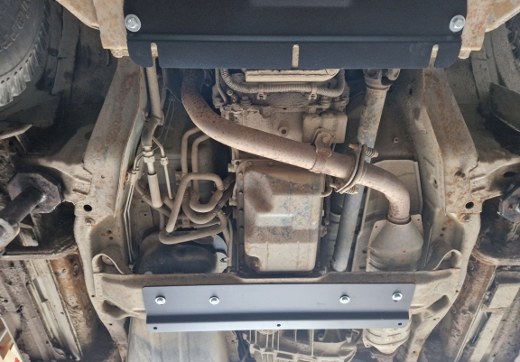  Protetor de caixa de velocidades de aço  Mitsubishi Pajero 3 (V60, V70) Vers 2.0