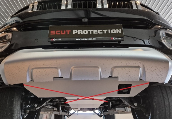  Protetor de caixa de velocidades de alumínio Baic Beijing BJ60