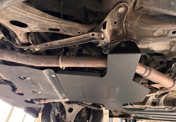  Protetor de caixa de velocidades automática de aço Subaru Forester 4