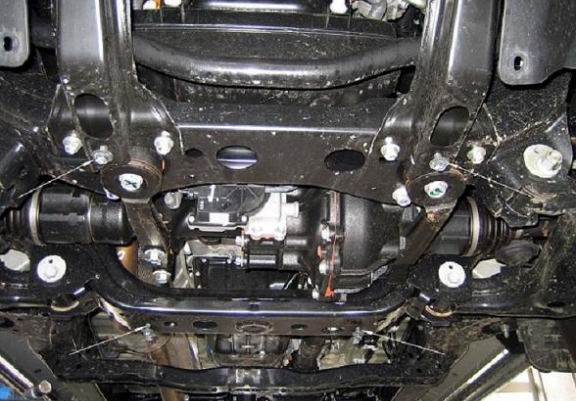  Protetor diferencial de aço  Toyota Hilux