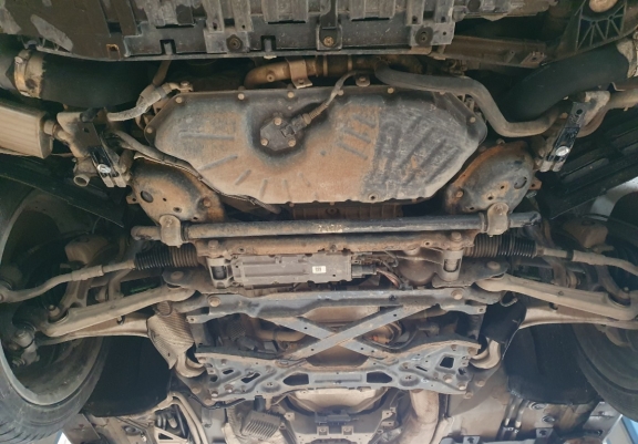 Protetor de Carter de aço Audi A8