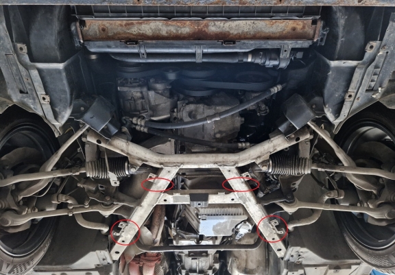 Protetor de Carter de aço BMW Seria5 E39