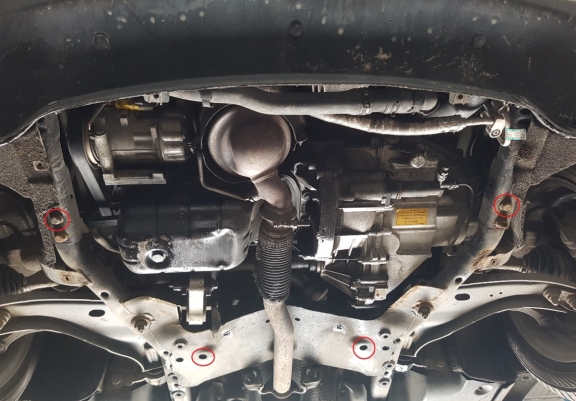 Protetor de Carter de aço Mini Cooper R56