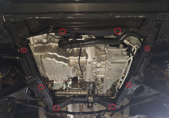 Protetor de Carter de aço Dacia Sandero