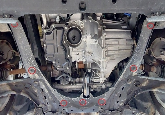 Protetor de Carter de aço Dacia Sandero 3