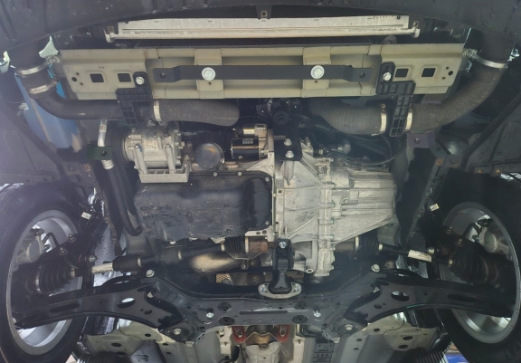 Protetor de Carter de aço Baic Beijing X3