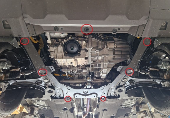 Protetor de Carter de alumínio Dacia Bigster- 4x4 + 4x2