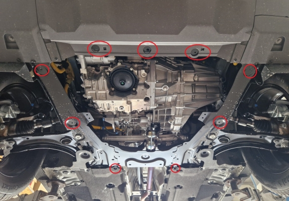 Protetor de Carter de aço Dacia Duster - 4x2