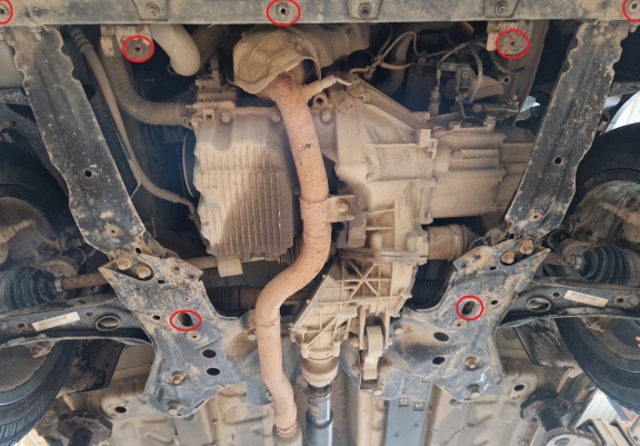 Protetor de Carter de aço Fiat Panda 4x4