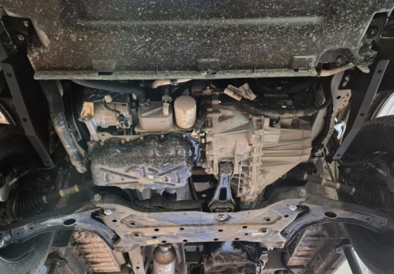 Protetor de Carter de alumínio Ford Transit Custom - FWD