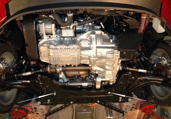 Protetor de Carter de aço Ford Fiesta