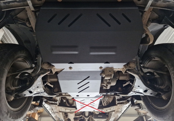 Protetor de Carter de aço Ford Ranger