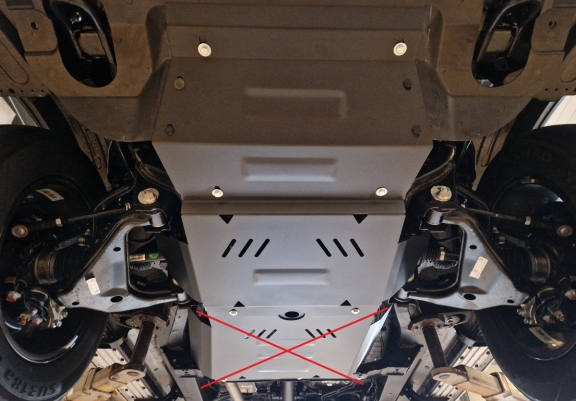 Protetor de Carter de aço Jac T8