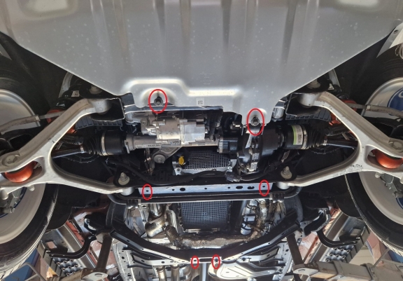 Protetor de Carter de alumínio Ford Ranger Raptor