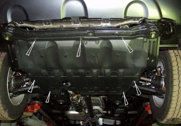 Protetor de Carter de aço Hyundai Santa Fe