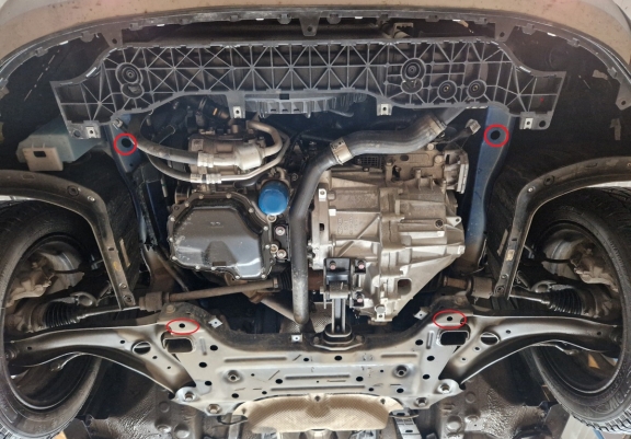 Protetor de Carter de aço Hyundai Bayon