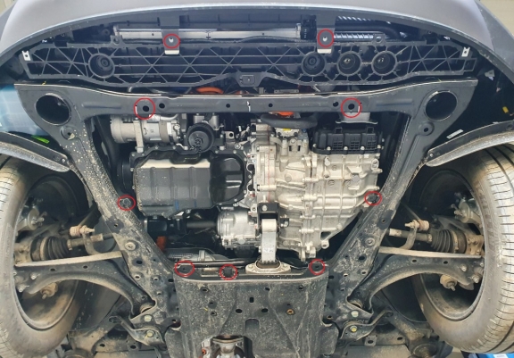 Protetor de Carter de aço Hyundai Tucson