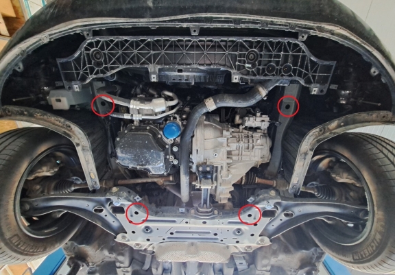 Protetor de Carter de aço Hyundai i20 Hybrid