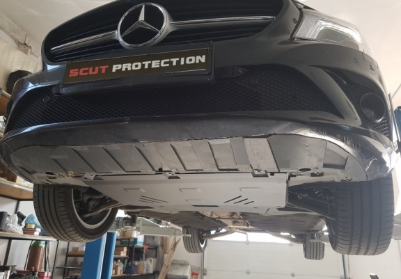 Protetor de Carter de aço Mercedes GLA X156