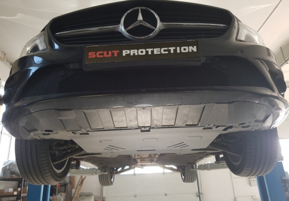 Protetor de Carter de aço Mercedes GLA X156