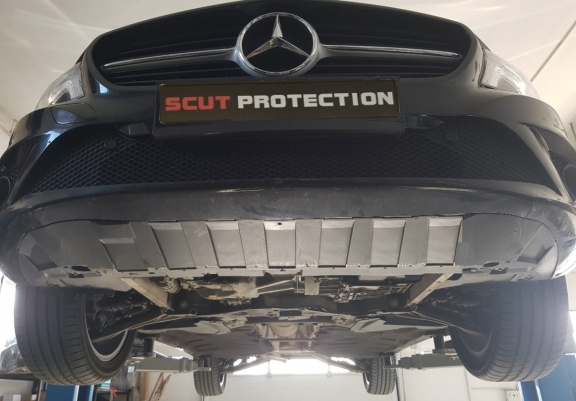 Protetor de Carter de aço Mercedes GLA X156