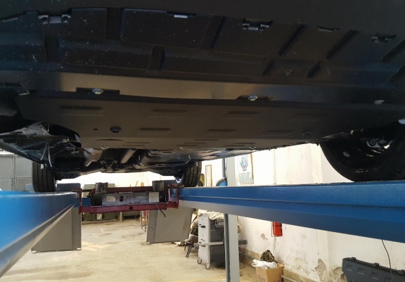 Protetor de Carter de aço Mercedes V-Class W447, 2.2 D, 4x4