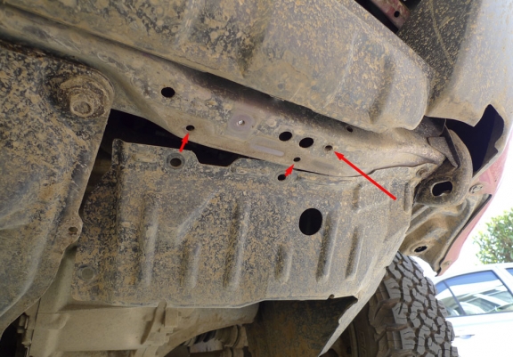 Protetor de Carter de aço Nissan X-Trail T30