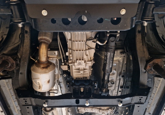  Protetor de caixa de velocidades de aço Jac T8