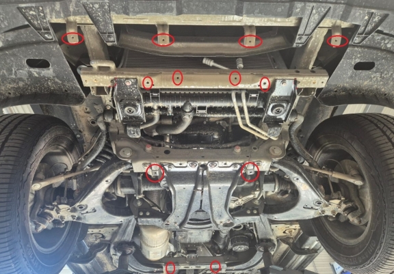 Protetor de Carter de aço Maxus T60 Max