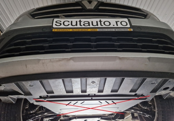 Protetor de conversor catalítico/cat lock Opel Movano B 