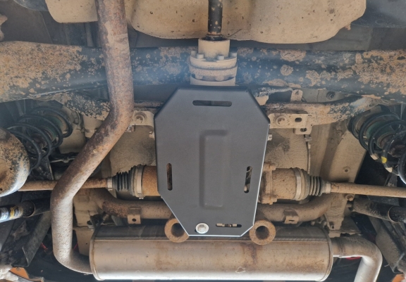  Protetor diferencial de aço Fiat Panda 4x4