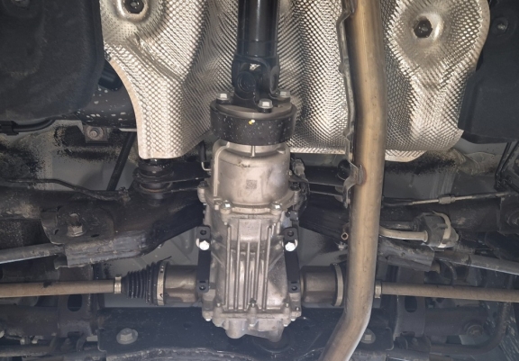 Protetor diferencial de aço Dacia Bigster 4x4