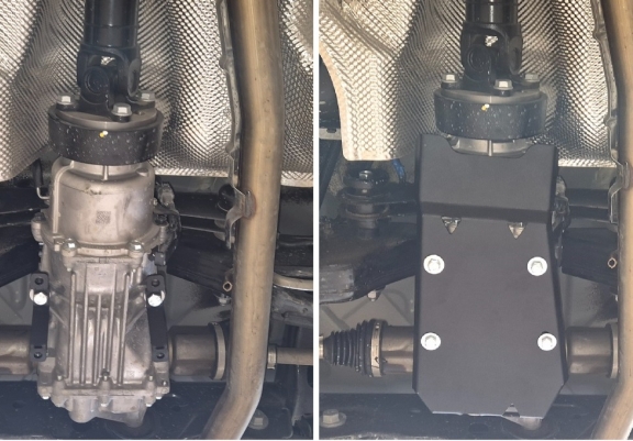 Protetor diferencial de aço Dacia Bigster 4x4