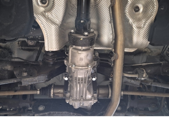 Protetor diferencial de alumínio Dacia Duster 4x4