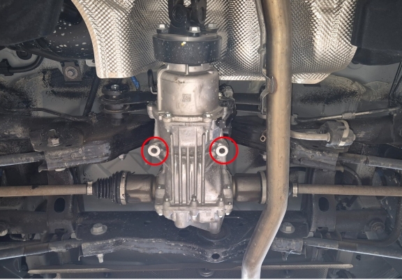 Protetor diferencial de alumínio Dacia Duster 4x4
