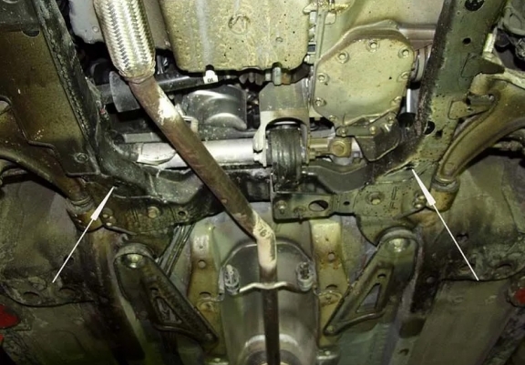 Protetor de Carter de aço Opel Vectra C