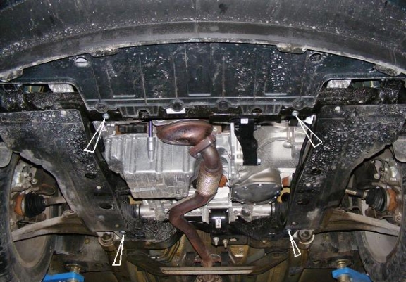 Protetor de Carter de aço Opel Meriva B 