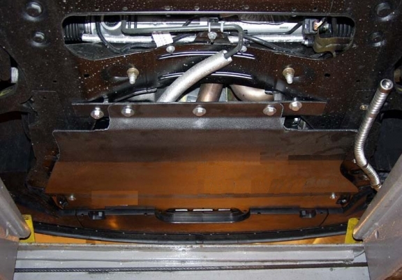 Protetor de Carter de aço Peugeot 607