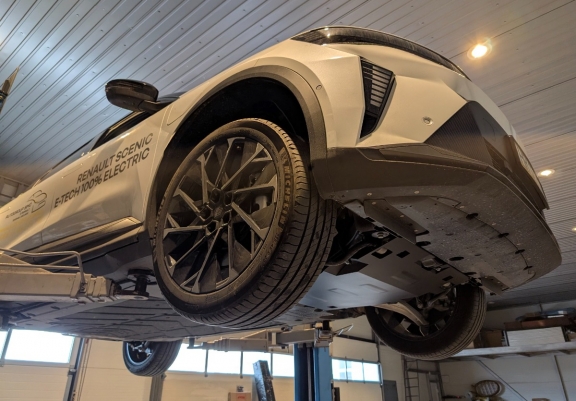 Protetor de Carter de aço Renault Scenic E-Tech