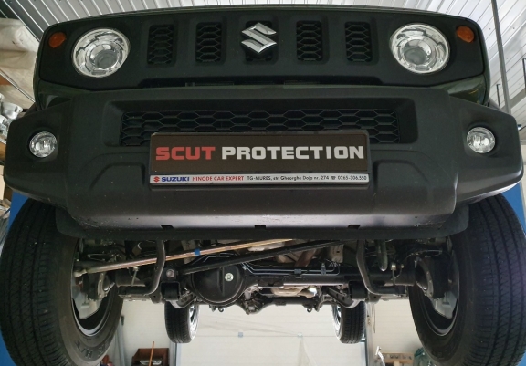  Protetor de  caso de transferência de aço   Suzuki Jimny - modelo de 3 portas