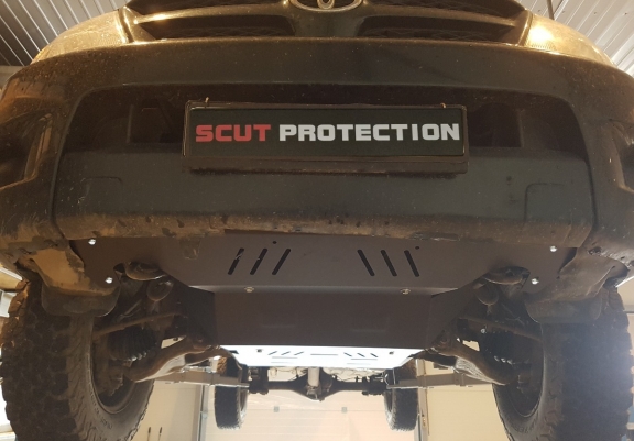 Protetor de Carter e radiator de aço Toyota Hilux